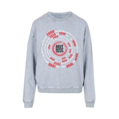 AKUT Hayat Kurtarır Açık Gri Sweatshirt Kadın