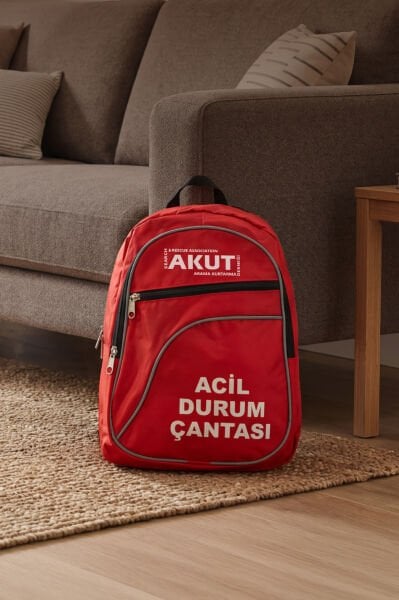 AKUT Afet-Acil Durum-Deprem Çantası Eko